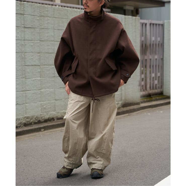 メルトンショートモッズコート | VENCE share style【MEN】 | 詳細画像18 