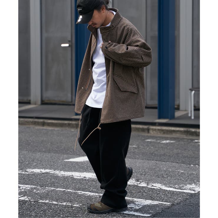 メルトンショートモッズコート | VENCE share style【MEN】 | 詳細画像23 