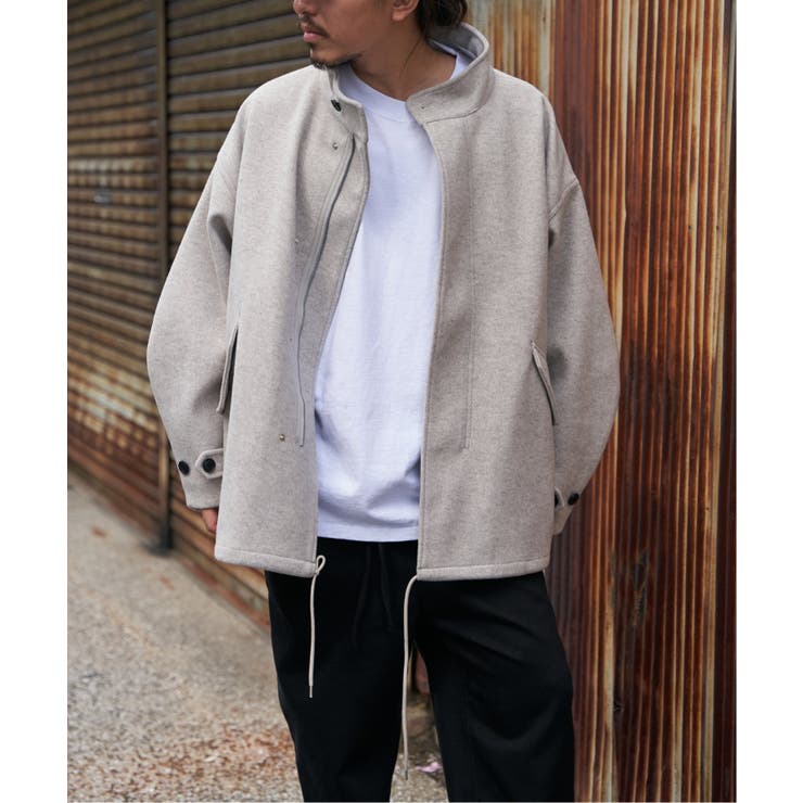 メルトンショートモッズコート | VENCE share style【MEN】 | 詳細画像2 