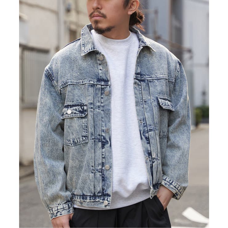 ライトブルー | デニムジャケット | VENCE share style【MEN】