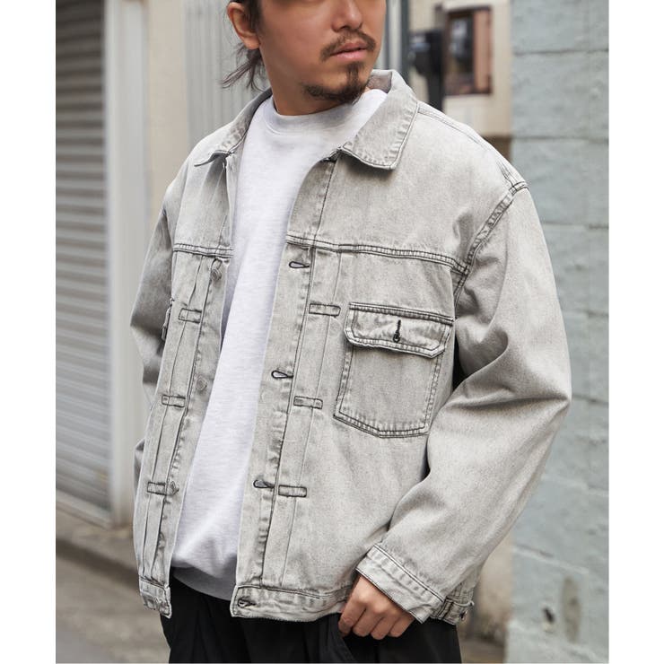 ダークグレー | デニムジャケット | VENCE share style【MEN】