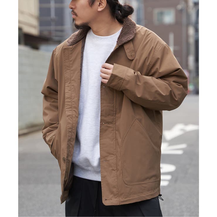 襟ボアN-1デッキジャケット | VENCE share style【MEN】 | 詳細画像10 