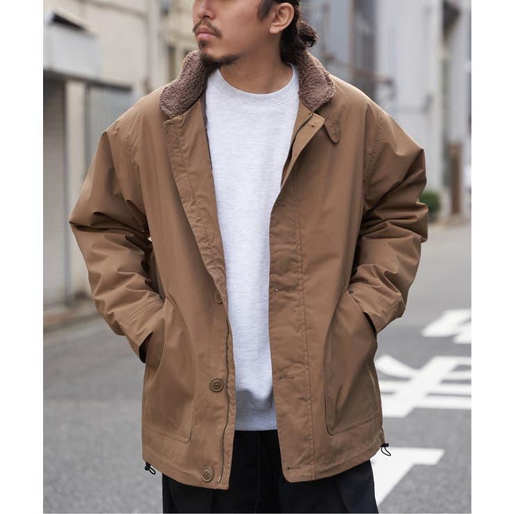 襟ボアN-1デッキジャケット | VENCE share style【MEN】 | 詳細画像12 