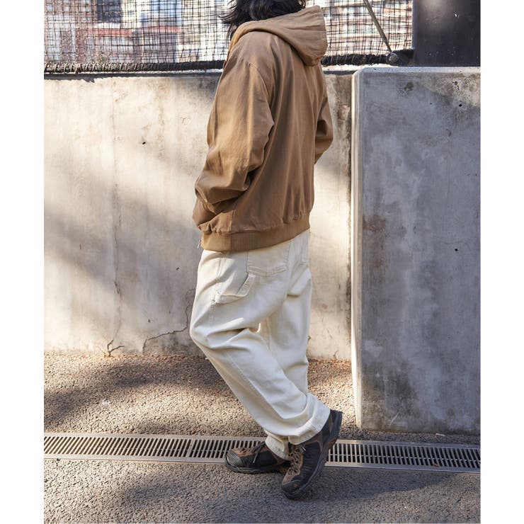 デニム・キャンバスフルジップパーカー | VENCE share style【MEN】 | 詳細画像21 