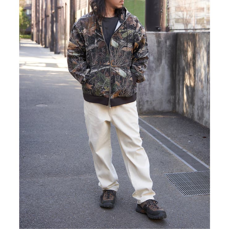 デニム・キャンバスフルジップパーカー | VENCE share style【MEN】 | 詳細画像25 