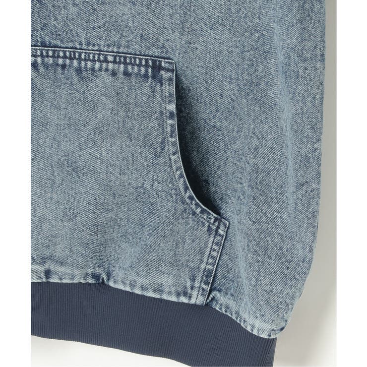 デニム・キャンバスフルジップパーカー | VENCE share style【MEN】 | 詳細画像36 