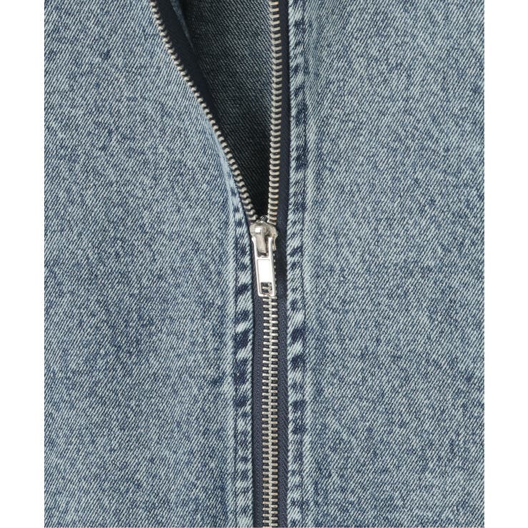 デニム・キャンバスフルジップパーカー | VENCE share style【MEN】 | 詳細画像37 