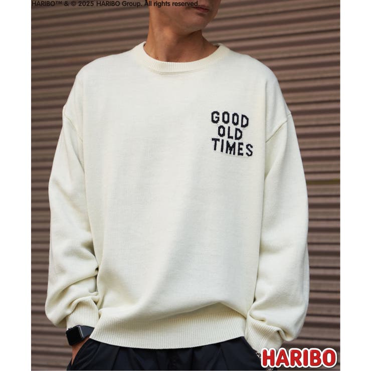 HARIBO Retro クルーネックニット | VENCE share style【MEN】 | 詳細画像8 