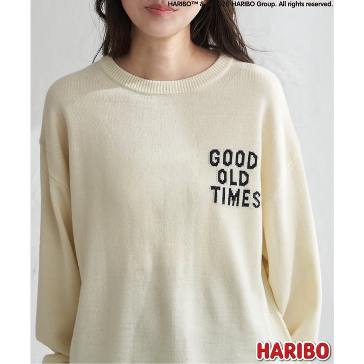 HARIBO Retro クルーネックニット | VENCE share style【MEN】 | 詳細画像2 