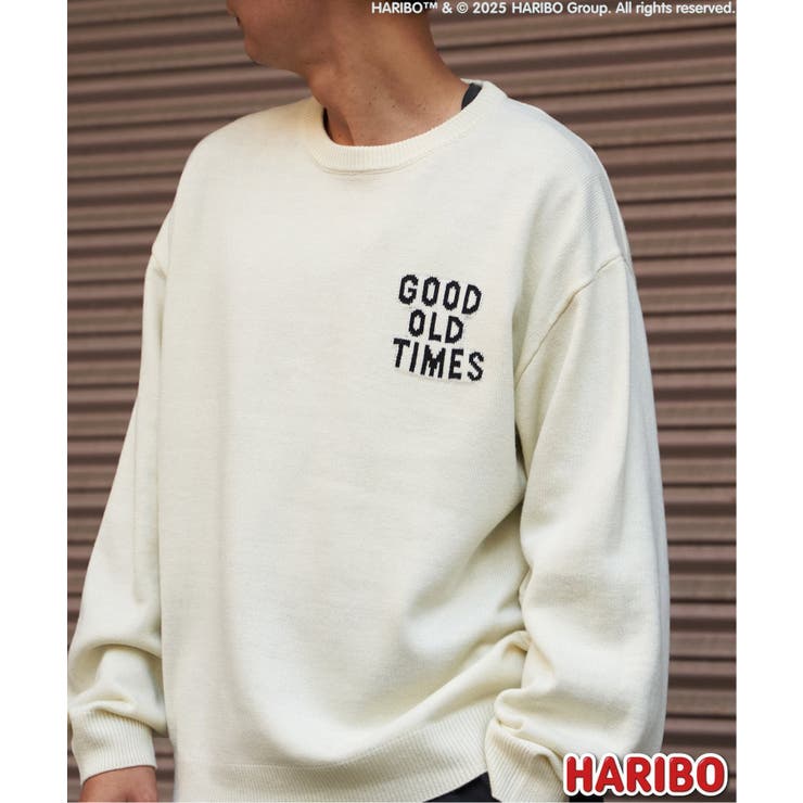 HARIBO Retro クルーネックニット | VENCE share style【MEN】 | 詳細画像7 
