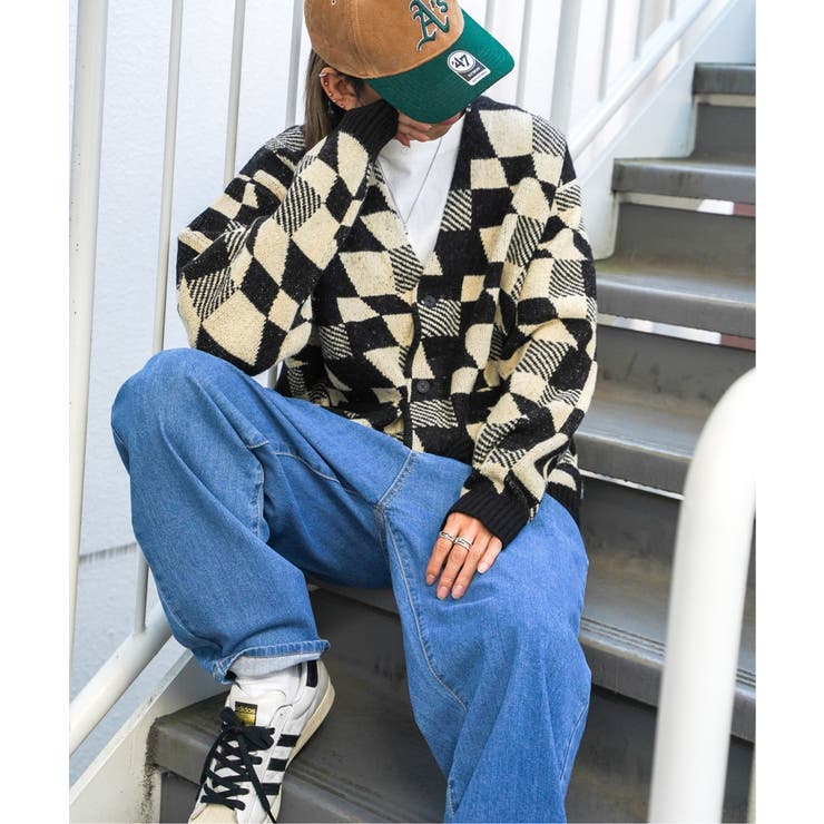 グラニーニットカーディガン[品番：IKAW0017916]｜VENCE share style