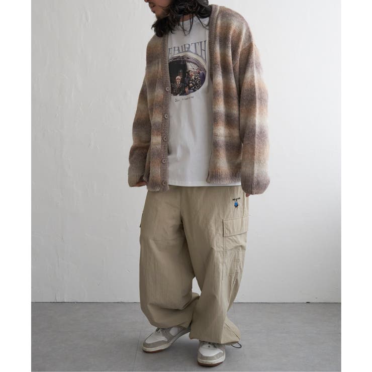 総柄ニットVカーディガン | VENCE share style【MEN】 | 詳細画像25 