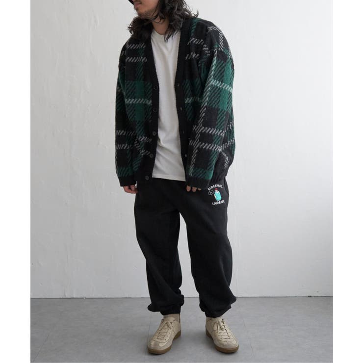 総柄ニットVカーディガン | VENCE share style【MEN】 | 詳細画像27 