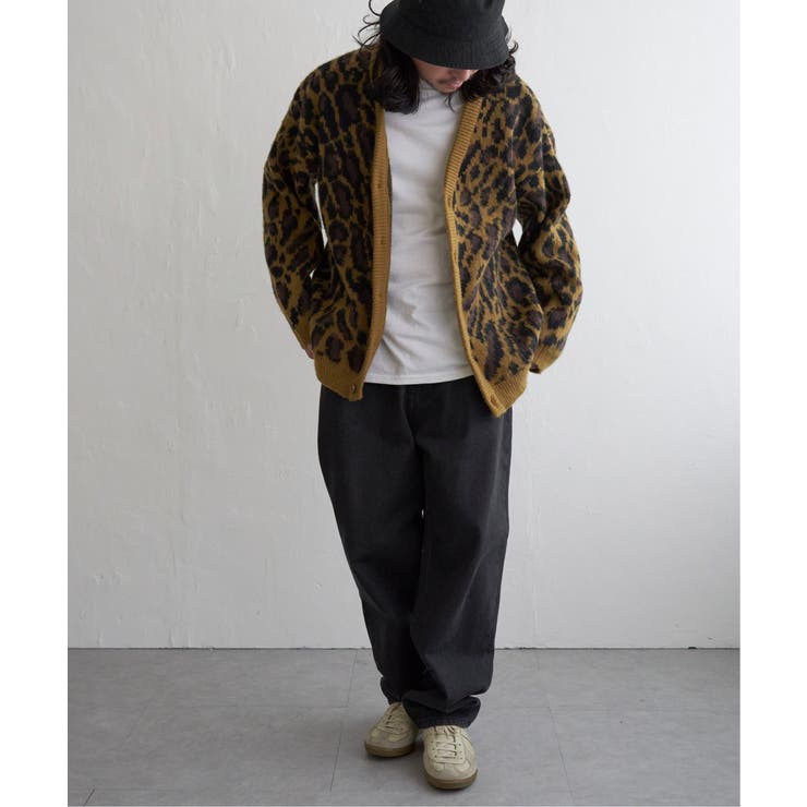 総柄ニットVカーディガン | VENCE share style【MEN】 | 詳細画像29 