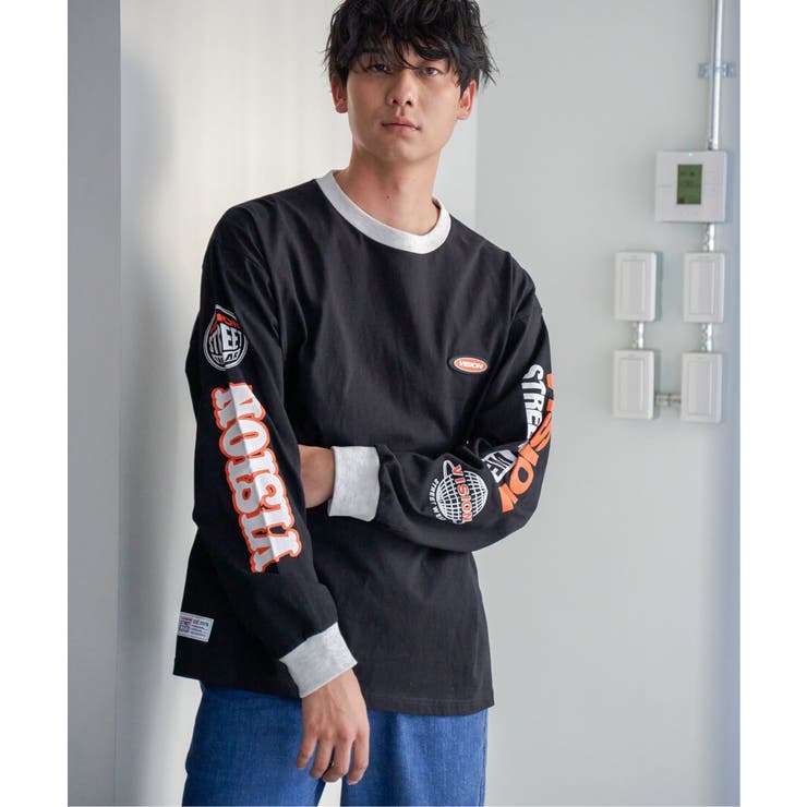 VISION STREET WEAR ビジョンストリート 袖プリントロンT[品番：IKAW0018188]｜VENCE share  style【MEN】（ヴァンスシェアスタイル）のメンズファッション通販｜SHOPLIST（ショップリスト）