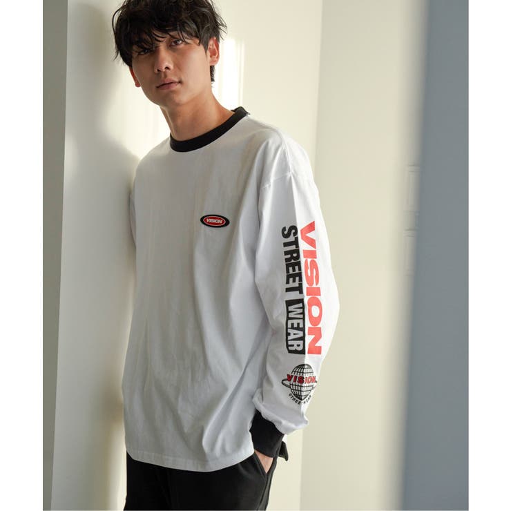 VISION STREET WEAR ビジョンストリート 袖プリントロンT[品番：IKAW0018188]｜VENCE share  style【MEN】（ヴァンスシェアスタイル）のメンズファッション通販｜SHOPLIST（ショップリスト）