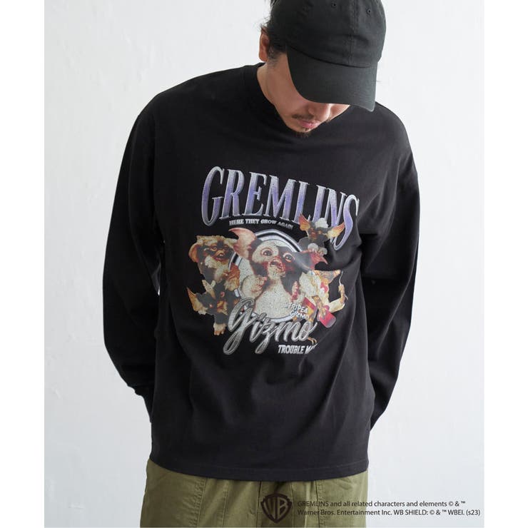 GREMLINS グレムリン コラージュプリントロンT | VENCE share style【MEN】 | 詳細画像11 
