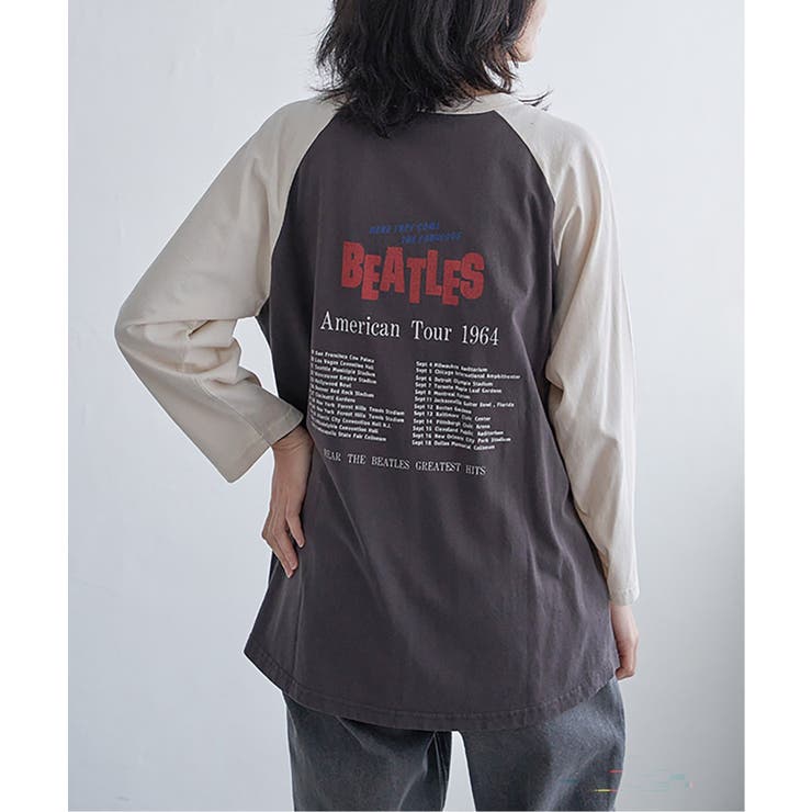 【別注】THE BEATLES ザ ビートルズ ツアーラグランロンT | VENCE share style【MEN】 | 詳細画像8 