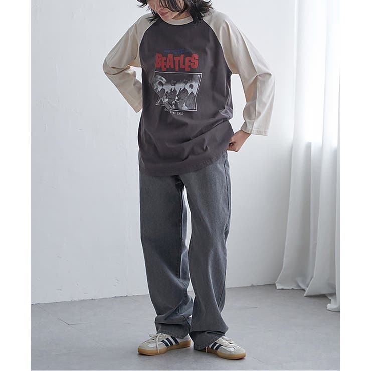 【別注】THE BEATLES ザ ビートルズ ツアーラグランロンT | VENCE share style【MEN】 | 詳細画像10 