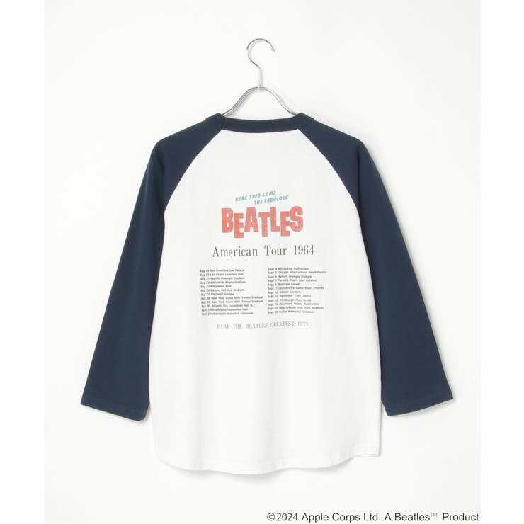【別注】THE BEATLES ザ ビートルズ ツアーラグランロンT | VENCE share style【MEN】 | 詳細画像14 