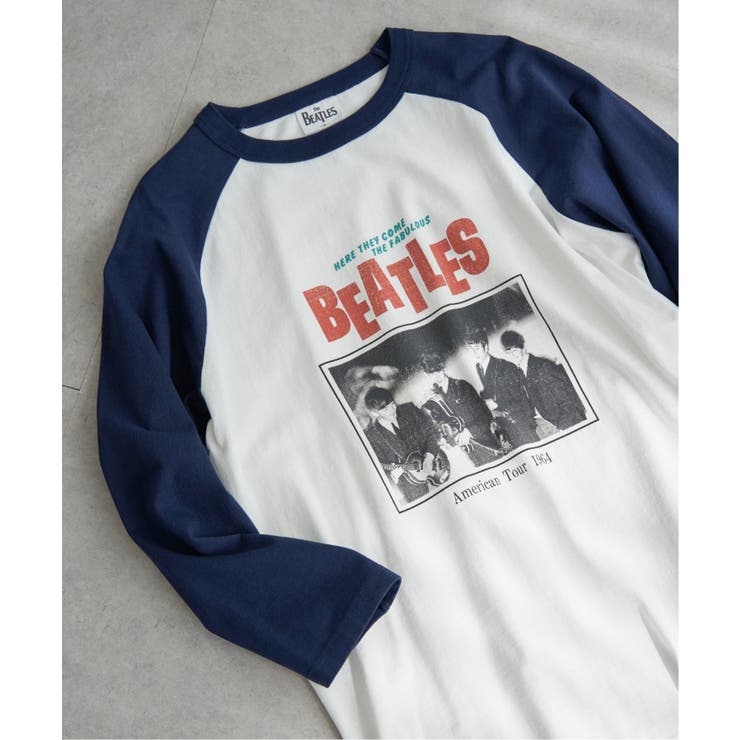 【別注】THE BEATLES ザ ビートルズ ツアーラグランロンT | VENCE share style【MEN】 | 詳細画像24 