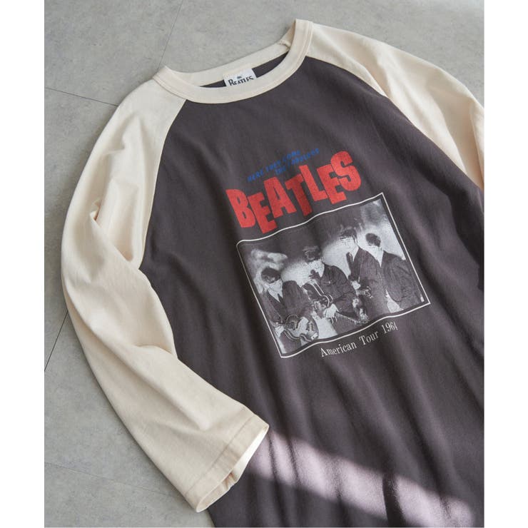 【別注】THE BEATLES ザ ビートルズ ツアーラグランロンT | VENCE share style【MEN】 | 詳細画像26 