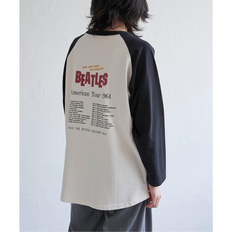 【別注】THE BEATLES ザ ビートルズ ツアーラグランロンT | VENCE share style【MEN】 | 詳細画像3 