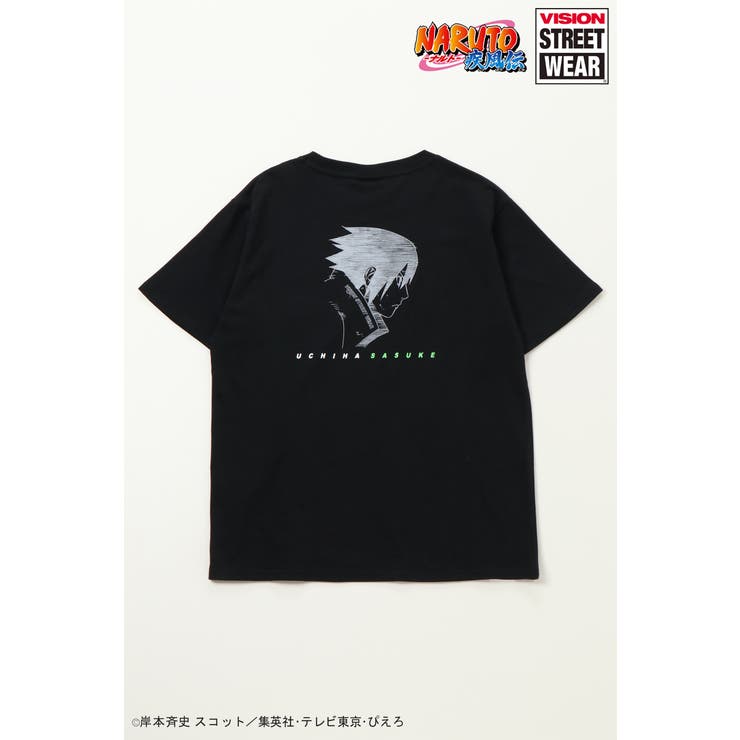 VISION×NARUTO サスケ柄Tシャツ[品番：IKAW0005492]｜VENCE share