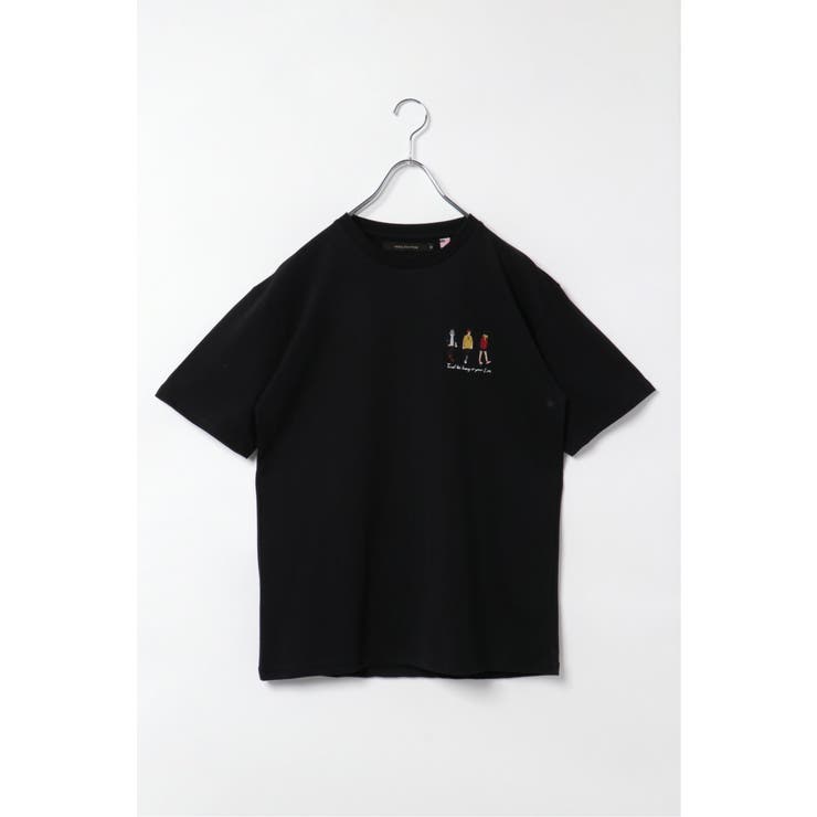人刺繍Tシャツ[品番：IKAW0008965]｜VENCE share style【MEN