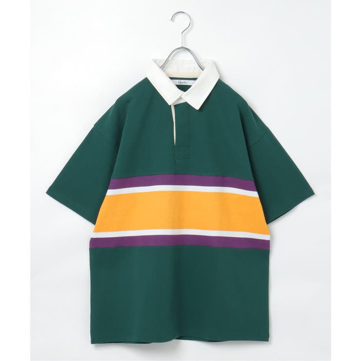 パネル切り替えラガーシャツ[品番：IKAW0013247]｜VENCE share style