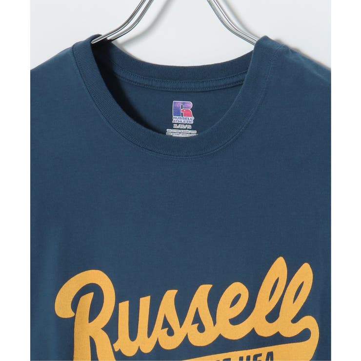 RUSSELL ATHLETIC ラッセルアスレチック フロントロゴTシャツ[品番