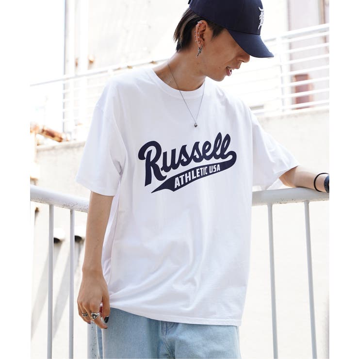 RUSSELL ATHLETIC ラッセルアスレチック フロントロゴTシャツ