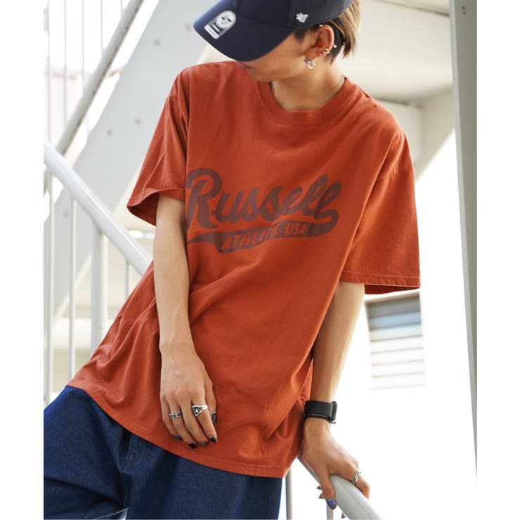 RUSSELL ATHLETIC ラッセルアスレチック フロントロゴTシャツ | VENCE share style【MEN】 | 詳細画像3 