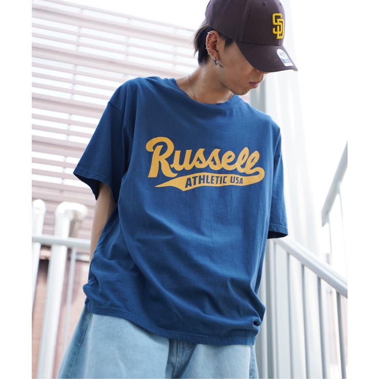 RUSSELL ATHLETIC ラッセルアスレチック フロントロゴTシャツ | VENCE share style【MEN】 | 詳細画像5 