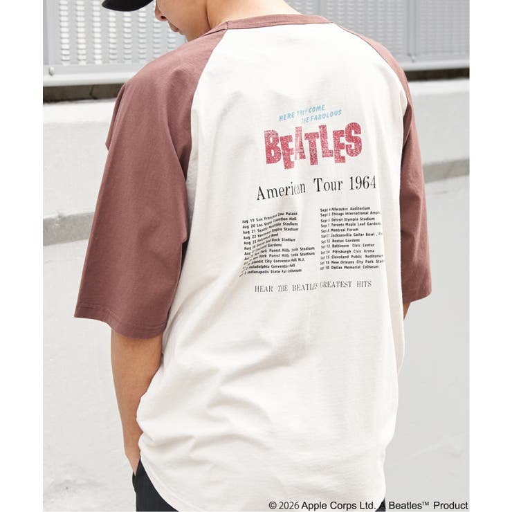【別注】THE BEATLES ザ ビートルズ ツアーラグランTシャツ | VENCE share style【MEN】 | 詳細画像12 