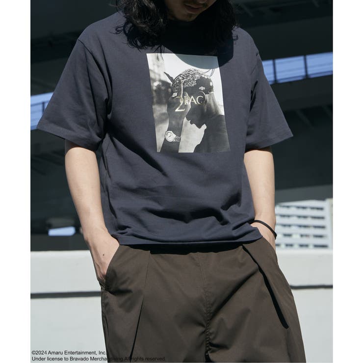 2PAC 2パック フォトTシャツ[品番：IKAW0020609]｜VENCE share