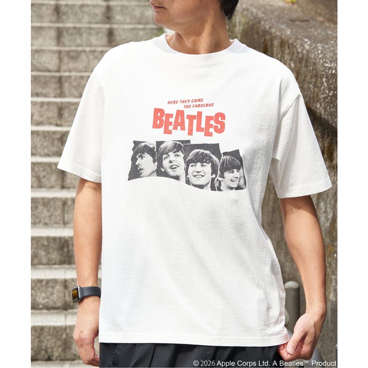 THE BEATLES ザ ビートルズ ツアープリントTシャツ | VENCE share style【MEN】 | 詳細画像7 
