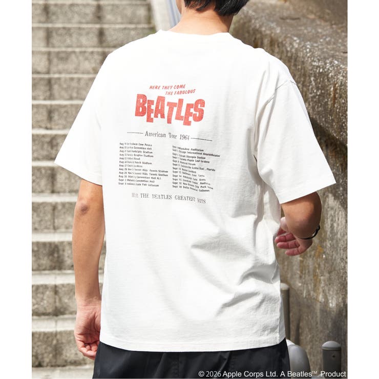 THE BEATLES ザ ビートルズ ツアープリントTシャツ | VENCE share style【MEN】 | 詳細画像8 