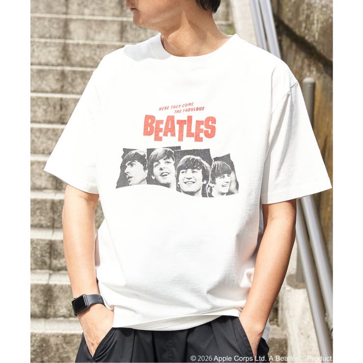THE BEATLES ザ ビートルズ ツアープリントTシャツ | VENCE share style【MEN】 | 詳細画像9 
