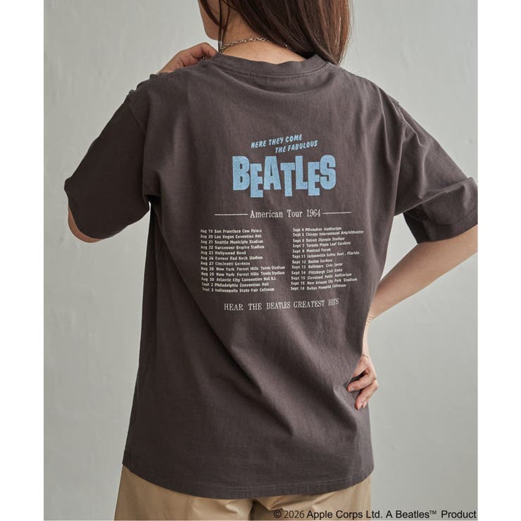 THE BEATLES ザ ビートルズ ツアープリントTシャツ | VENCE share style【MEN】 | 詳細画像13 