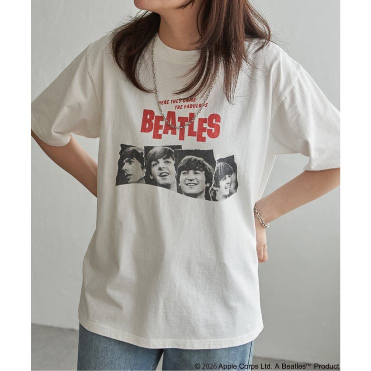 THE BEATLES ザ ビートルズ ツアープリントTシャツ | VENCE share style【MEN】 | 詳細画像4 