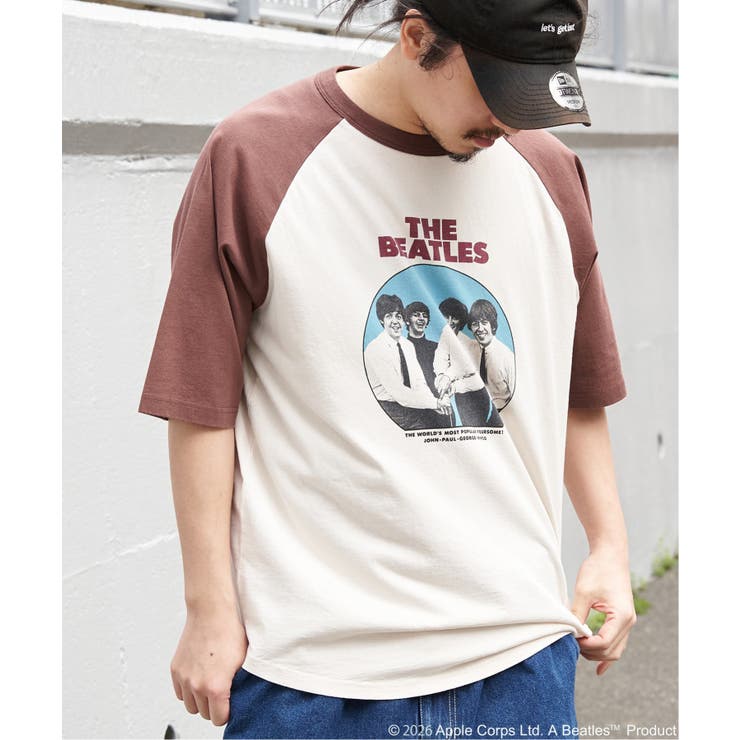 THE BEATLES ザ ビートルズ レコードラグランTシャツ | VENCE share style【MEN】 | 詳細画像9 