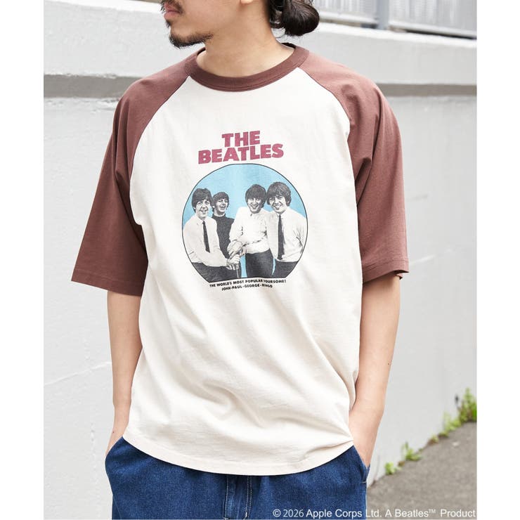 THE BEATLES ザ ビートルズ レコードラグランTシャツ | VENCE share style【MEN】 | 詳細画像10 