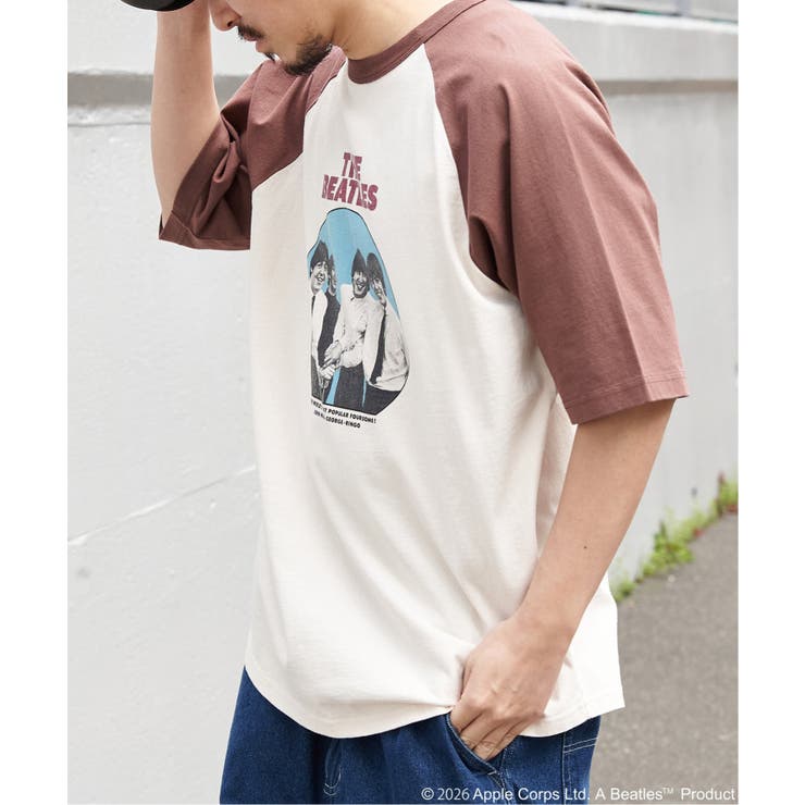 THE BEATLES ザ ビートルズ レコードラグランTシャツ | VENCE share style【MEN】 | 詳細画像11 