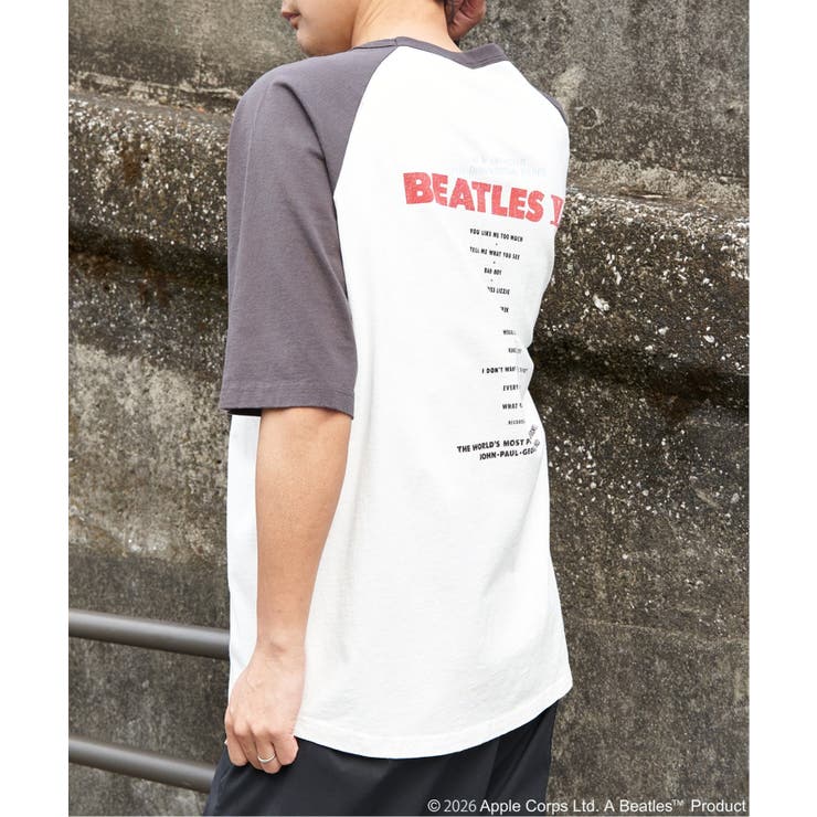 THE BEATLES ザ ビートルズ レコードラグランTシャツ | VENCE share style【MEN】 | 詳細画像17 