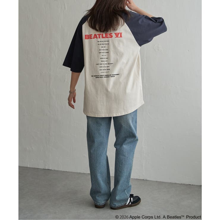 THE BEATLES ザ ビートルズ レコードラグランTシャツ | VENCE share style【MEN】 | 詳細画像19 
