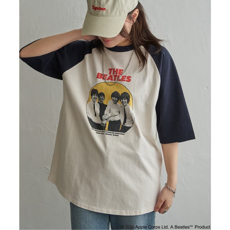 THE BEATLES ザ ビートルズ レコードラグランTシャツ | VENCE share style【MEN】 | 詳細画像21 