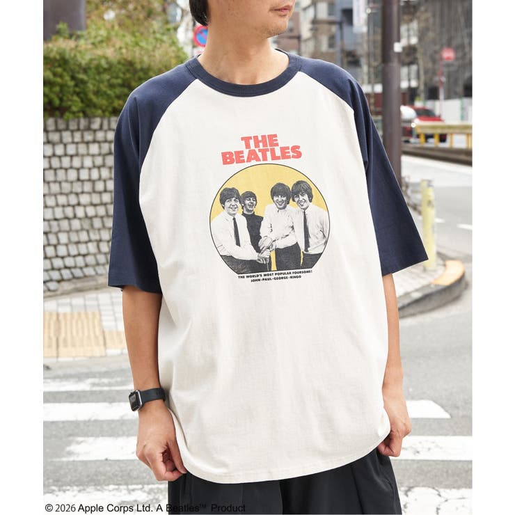 THE BEATLES ザ ビートルズ レコードラグランTシャツ | VENCE share style【MEN】 | 詳細画像27 