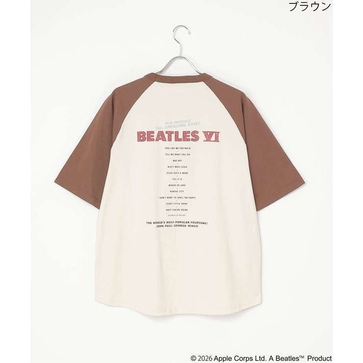THE BEATLES ザ ビートルズ レコードラグランTシャツ | VENCE share style【MEN】 | 詳細画像29 