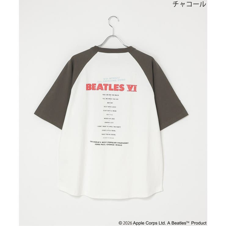THE BEATLES ザ ビートルズ レコードラグランTシャツ | VENCE share style【MEN】 | 詳細画像31 
